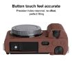 Sony ZV-E10 Soft Silicone Protective Case - Coffee Color Cover - 5