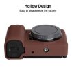 Sony ZV-E10 Soft Silicone Protective Case - Coffee Color Cover - 6