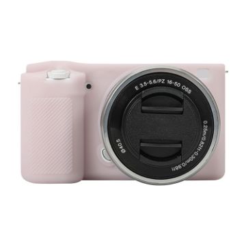 Sony ZV-E10 Light Pink Soft Silicone Protective Case - 1