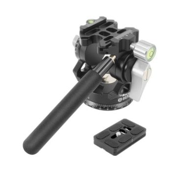 BEXIN DT-02S/S 2D 360 Panorama Tripod Fluid Drag Head w/ Quick Release - 1