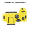 Canon EOS R7 Yellow Soft Silicone Protective Case - 5