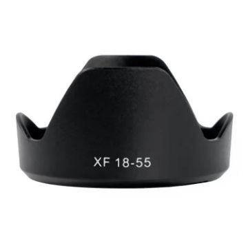 Lens Hood Shade for FUJIFILM XF 18-55mm & XF 14mm Lenses (Black) - 1