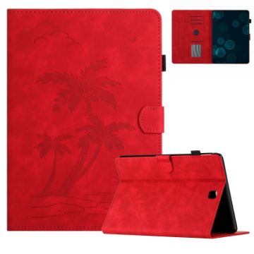 Samsung Galaxy Tab A 9.7 T550/T555C Red Coconut Tree Leather Case - 1