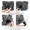 6 in 1 Phone Clamp Body Mount Belt Chest Strap with Screw - Grey - 6