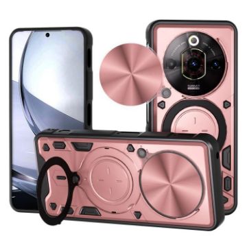 ZTE nubia Focus Pro Pink CD Texture Sliding Camshield Phone Case - 1