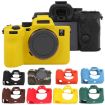 Sony ILCE7RM5/A7R5 Red Litchi Texture Silicone Protective Case - 8