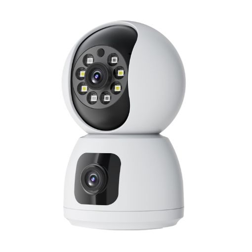 Y6203 4MP Zoom HD Indoor Waterproof Smart WiFi Camera, EU Plug, White - 1
