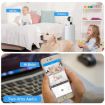 Y6203 4MP Zoom HD Indoor Waterproof Smart WiFi Camera, EU Plug, White - 4