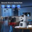 Y6203 4MP Zoom HD Indoor Waterproof Smart WiFi Camera, EU Plug, White - 5