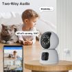 Y6203 4MP Zoom HD Indoor Waterproof Smart WiFi Camera, AU Plug, White - 8