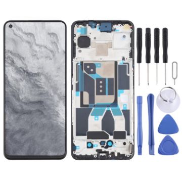 Realme GT Neo2T Original AMOLED LCD Screen Digitizer with Frame Assembly - 1