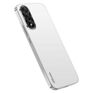 OnePlus Ace 5 Ultra AG Frosted Electroplating Acrylic Case Silver White - 1