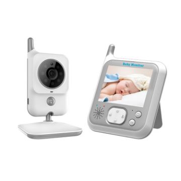VB607 3.2" LCD Baby Monitor Care Camera with EU Plug - 1