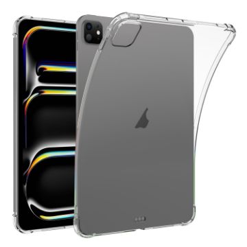 iPad Pro 13 2024 Transparent TPU Shockproof Protective Case - 1
