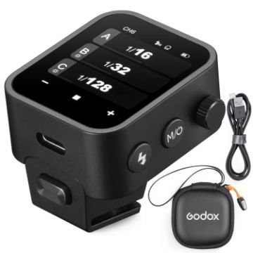 Godox X3 TTL Wireless Flash Trigger Touch Screen for Canon - Black - 1