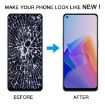 OPPO Reno8 Z 5G OLED LCD Screen Digitizer Assembly with Frame - 6