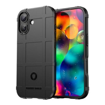 iPhone 17 Shockproof TPU Case - Full Coverage, Black - 1
