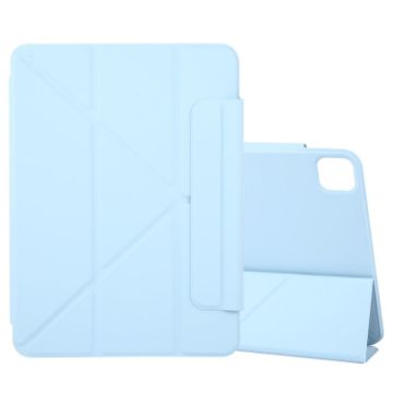 iPad Pro 13 2024 Y-Shape Magnetic Smart Case Blue Double-sided Clip - 1