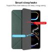 iPad Pro 13 2024 Mutural Multi-fold Smart Leather Case - Grey - 7