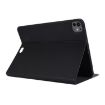 iPad Pro 13 2024 Black Leather Smart Tablet Case - 4