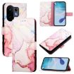 Vivo S30 PT003 Rose Gold Marble Flip Leather Phone Case - 1