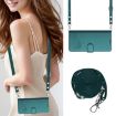 Ulefone Note 14 Peacock Green RFID Leather Case with Lanyard - 8