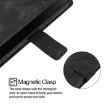 Vivo S30 Black Embossed Leather Phone Case - Skin Feel Cover - 5