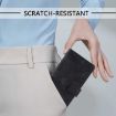 Vivo S30 Black Embossed Leather Phone Case - Skin Feel Cover - 7