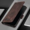 Ulefone Note 14 Embossed Leather Phone Case - Brown Skin Feel - 3
