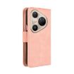 Huawei Pura 80 Pro/Pro+ 5G Pink Leather Phone Case with Card Slots - 3