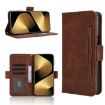 Huawei Pura 80 Pro/Pro+ 5G Leather Phone Case Brown with Card Slots - 1