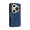 Huawei Pura 80 Ultra 5G Blue Leather Phone Case with Card Slots - 3