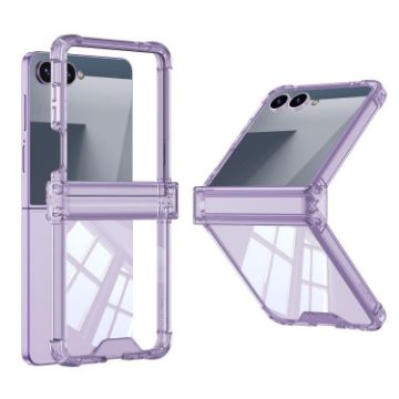 Samsung Galaxy Z Flip7 5G Purple GKK Airbag Hinge Full Coverage Case - 1