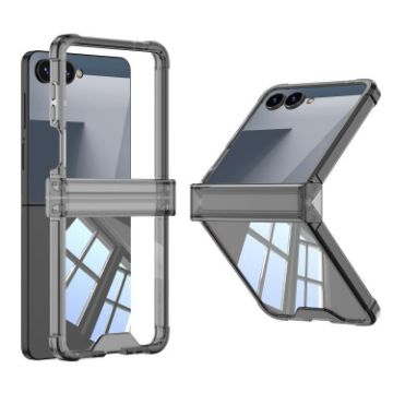 Samsung Galaxy Z Flip7 5G GKK Airbag Hinge Phone Case Black - 1