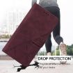 Realme Neo7 Turbo 5G Wine Red 3D Embossed Flip Leather Phone Case - 7