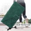 Realme Neo7 Turbo 5G Green 3D Embossed Flip Leather Crossbody Case - 7