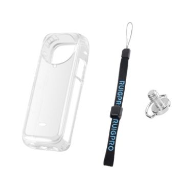 Insta360 X4 Clear 1.5mm TPU Protective Case with Hand Strap - 1