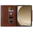 Samsung Galaxy Tab A8 10.5 Leather Case, Cat Buckle, Brown - 4
