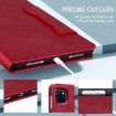Samsung Galaxy Tab S9+/S8+/S7+ Red Cat Buckle Leather Tablet Case - 7