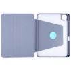 iPad Pro 13 2024 GEBEI Light Purple Rotating Leather Case with Pen Slot - 4