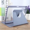 iPad Pro 13 2024 GEBEI Light Purple Rotating Leather Case with Pen Slot - 6