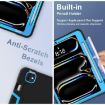 iPad Pro 13 2024 Black Blue Silicone Acrylic Case with Holder - 5