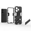 Xiaomi Redmi 13 4G Punk Armor Phone Case with Holder - Orange - 5