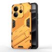 Redmi Note 14 4G Punk Armor PC + TPU Case with Holder - Orange - 1