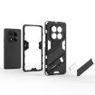 Redmi Note 14 Pro 4G Punk Armor PC + TPU Case with Holder - Grey - 6