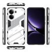 Redmi Note Turbo 4 Punk Armor Phone Case with Holder - White PC + TPU - 3