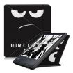 Kobo Libra Colour 2024 TPU Leather Tablet Case - Big Eyes Design - 1