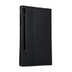 Samsung Galaxy Tab S7 T870 (2020) Black Leather Flip Case with Holder - 3