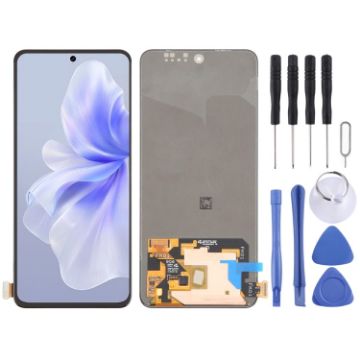 Vivo S18e V2334A Original AMOLED LCD Screen with Digitizer Assembly - 1