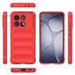 Red TPU + Flannel Phone Case for Redmi K70 Ultra Global Magic Shield - 3